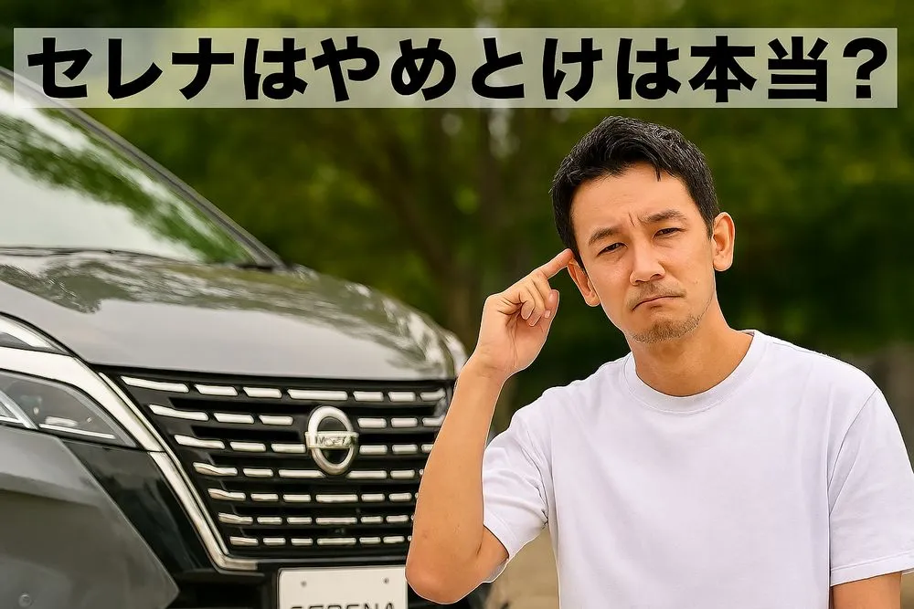 セレナはやめとけ？後悔する理由と本当の評判